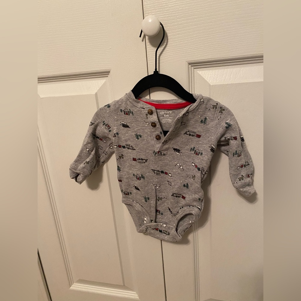 Christmas Ribbed Long Sleeve